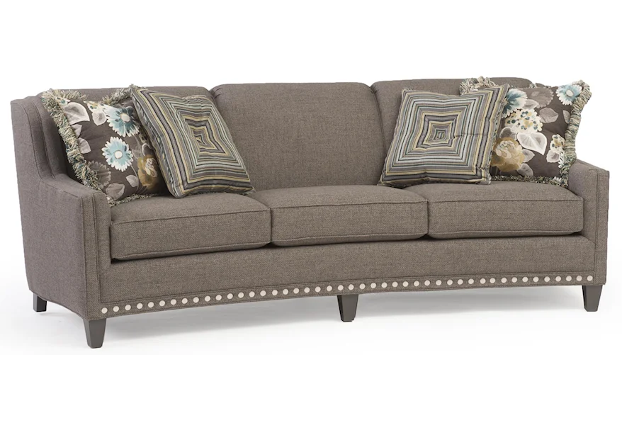 227 Stationary Sofa by Smith Brothers at Malouf Furniture Co.