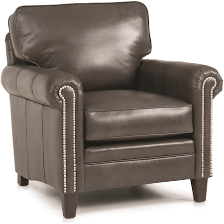 Traditional Chair with Nailhead Trim