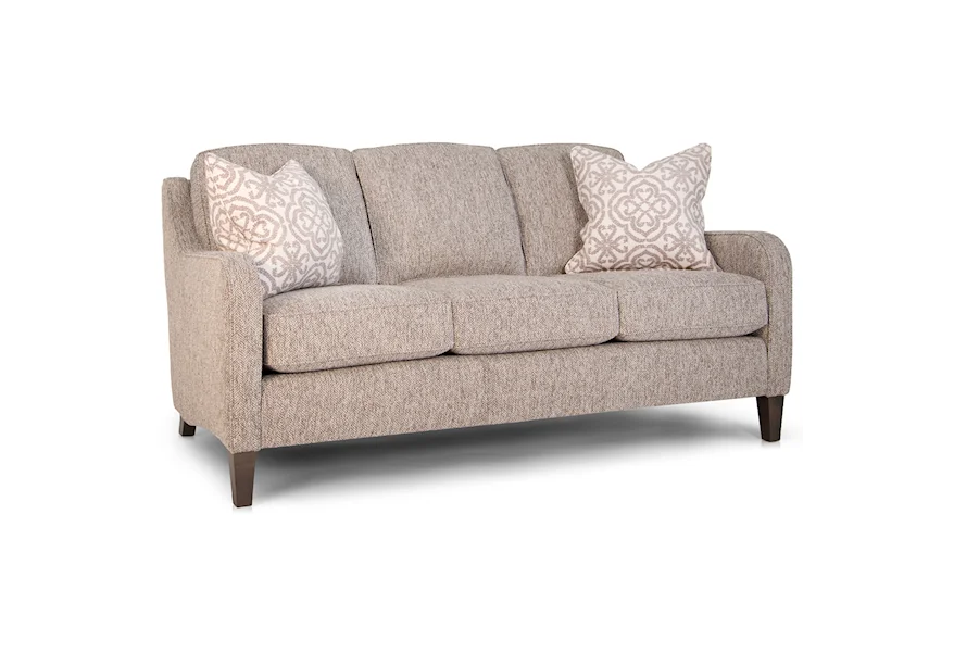 252 Mid Size Sofa by Smith Brothers at Malouf Furniture Co.