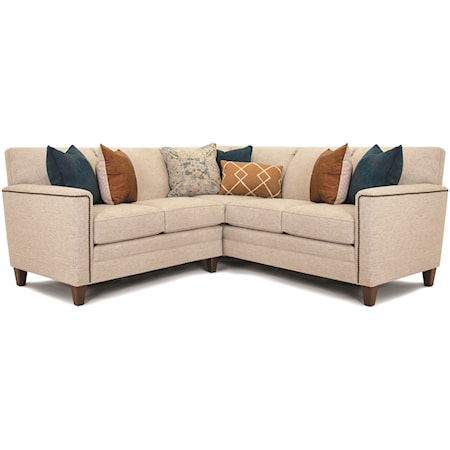 Customizable 2-Piece Sectional