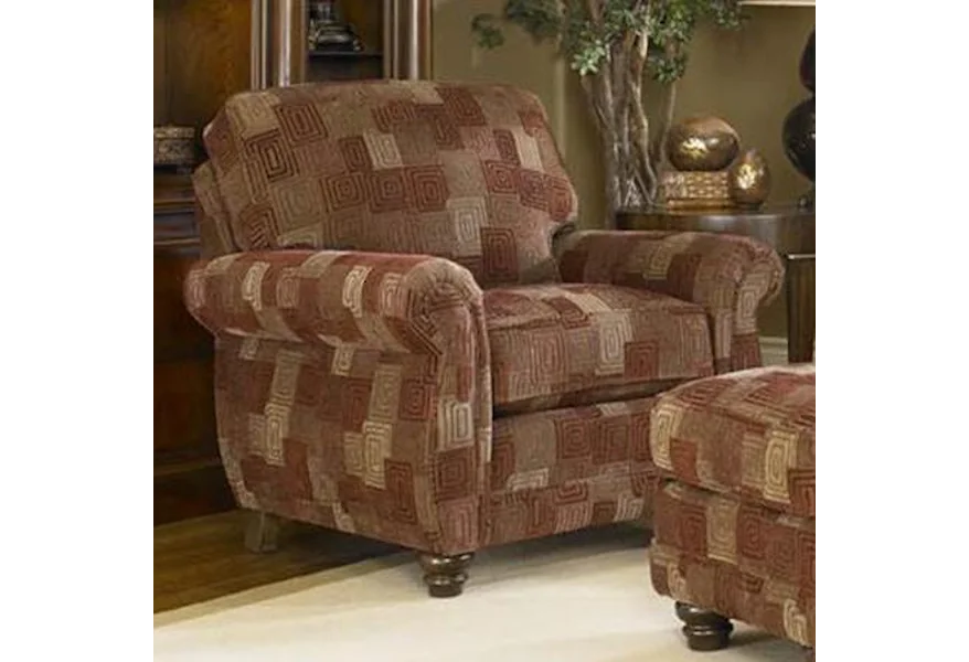302 Upholstered Chair by Smith Brothers at Pilgrim Furniture City