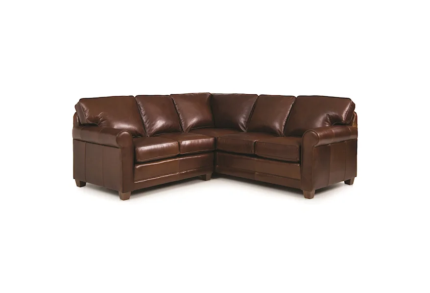 366 2-pc Sectional by Smith Brothers at Fine Home Furnishings