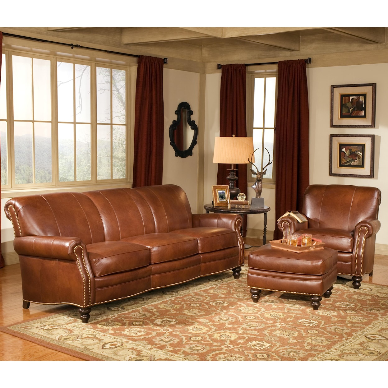 Smith Brothers 383 Customizable Sofa