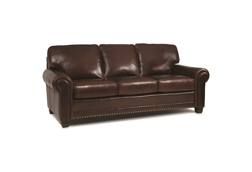 393 Traditional Stationary Sofa by Smith Brothers at Pilgrim Furniture City