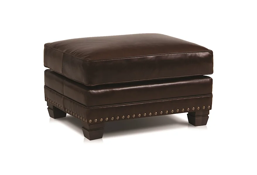 393 Traditional Ottoman by Smith Brothers at Godby Home Furnishings