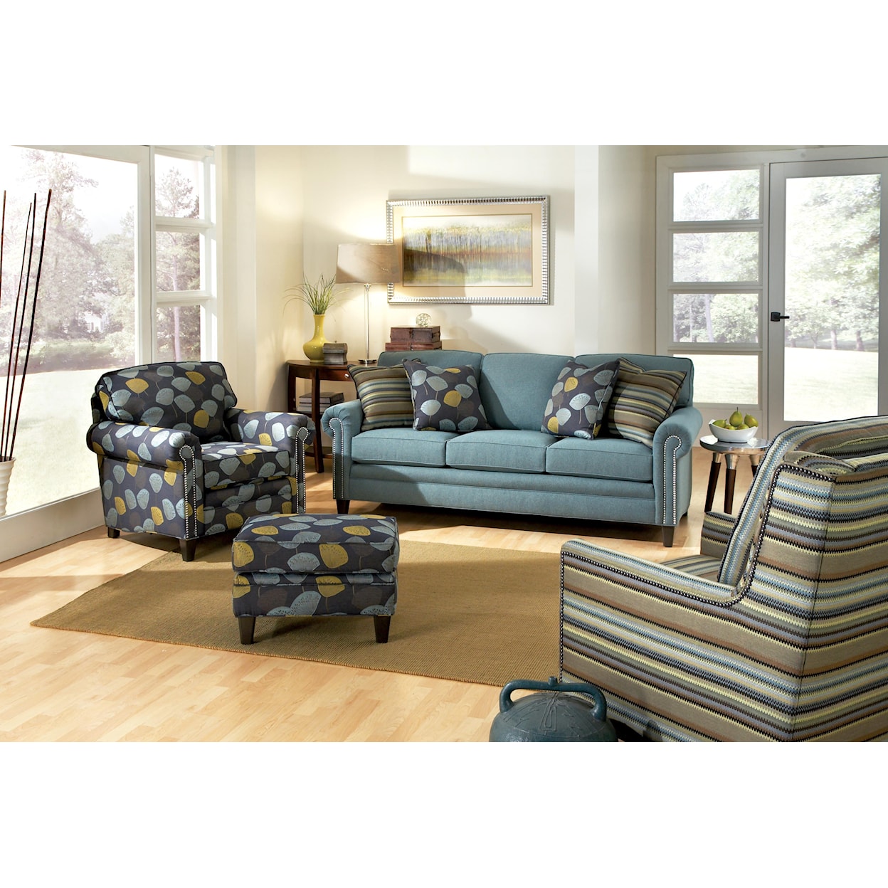 Smith Brothers 395 Style Group Sofa