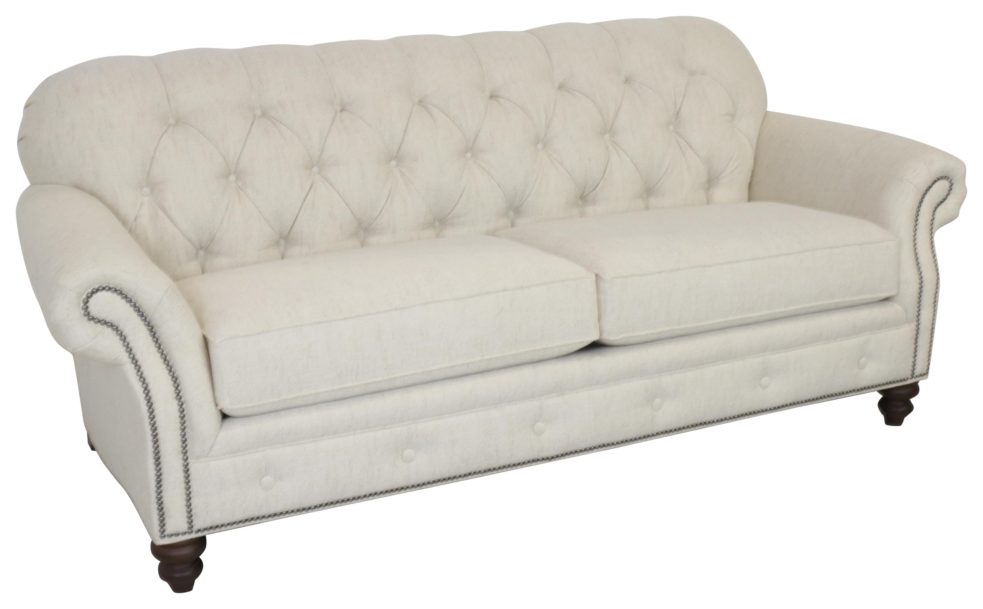 Button-Tufted Sofa