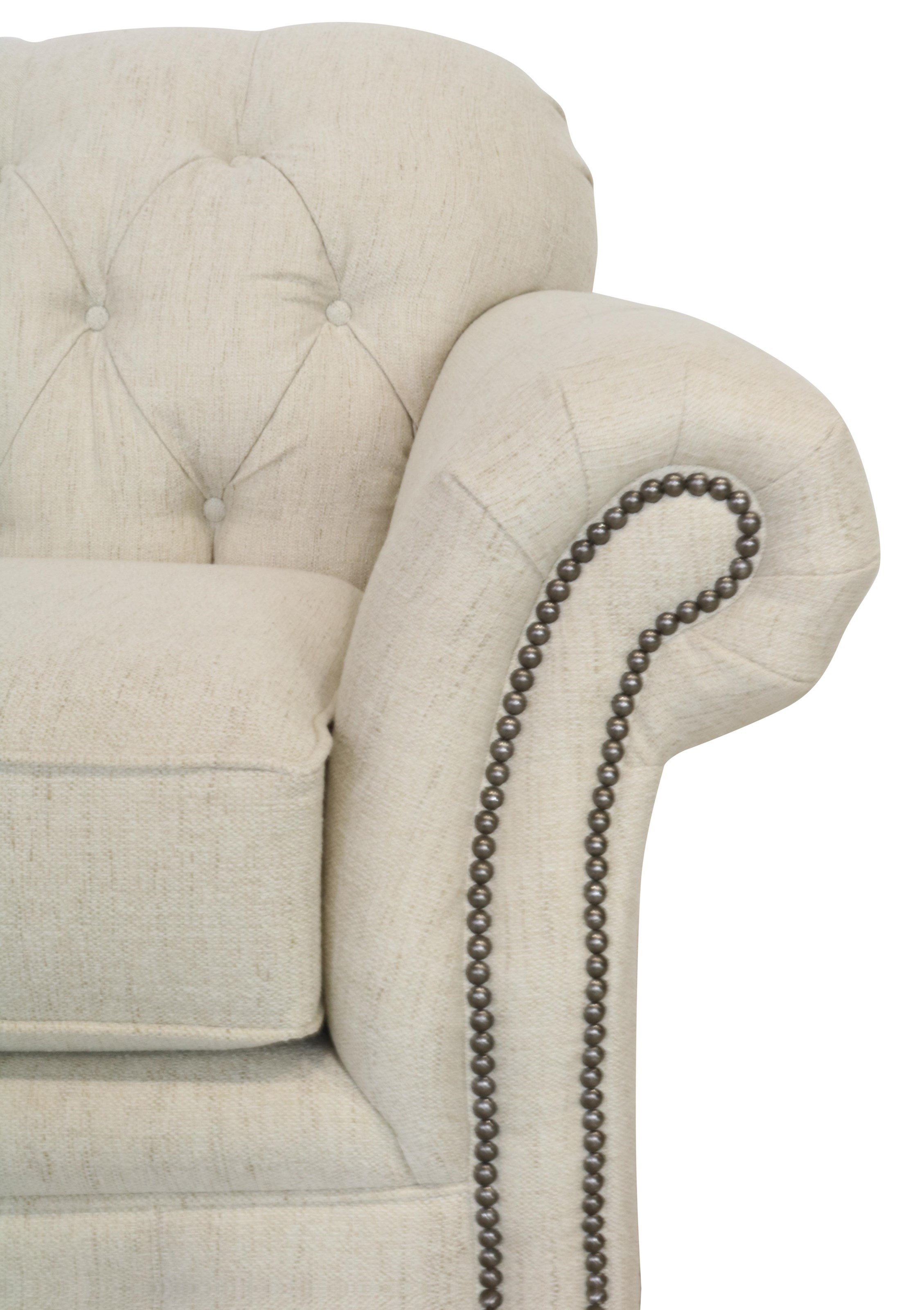 Button-Tufted Sofa