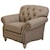 Smith Brothers 396 Traditional Button-Tufted Chair with Nailhead Trim