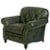 Smith Brothers 396 Traditional Button-Tufted Chair with Nailhead Trim