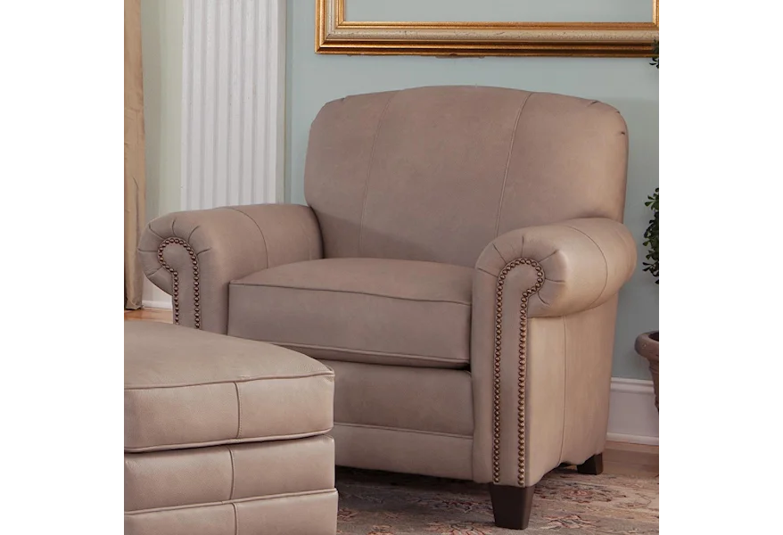 397 Upholstered Chair by Smith Brothers at Godby Home Furnishings