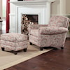 Smith Brothers 397 Chair and Ottman