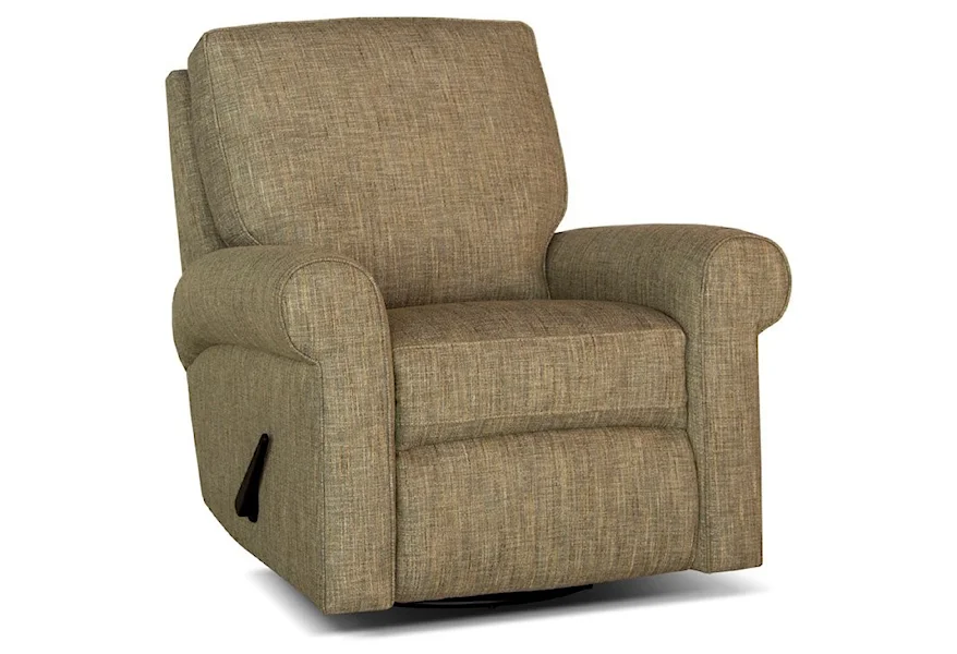 421 Swivel Glider Reclining Chair by Smith Brothers at Story & Lee Furniture