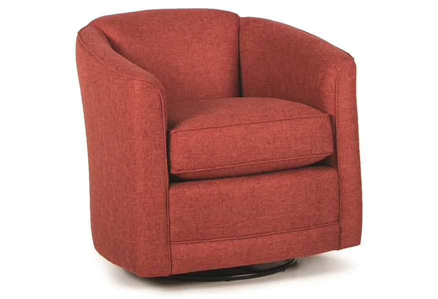 506 Swivel Glider Chair by Smith Brothers at Mueller Furniture