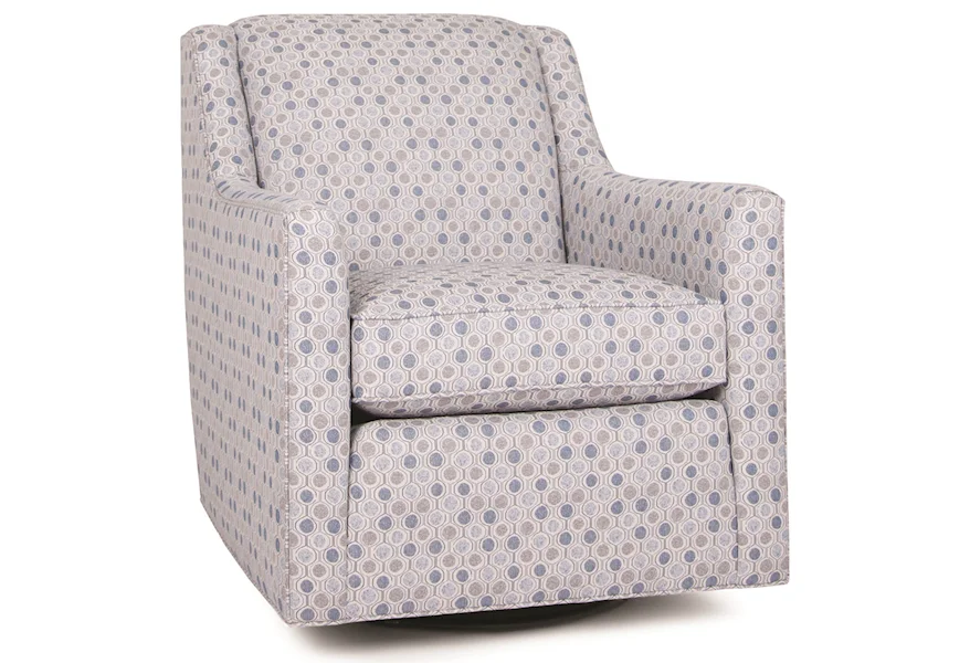 549 Swivel Chair by Smith Brothers at Godby Home Furnishings