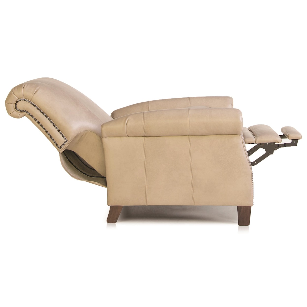 Smith Brothers 704 High Leg Pressback Recliner