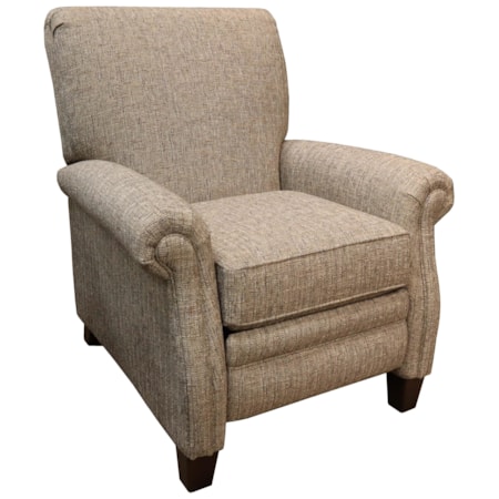 High Leg Pressback Recliner