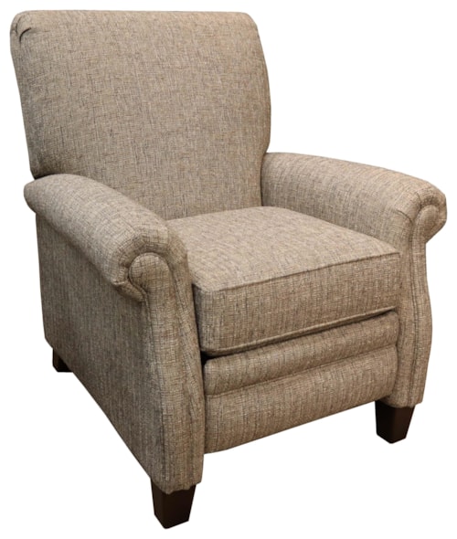 High Leg Pressback Recliner