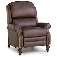 Motorized Reclining Chair with Rolled Arms
