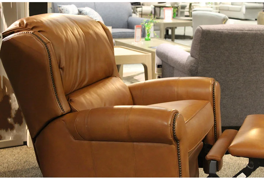 720 Casual Recliner  by Smith Brothers at Dunk & Bright Furniture