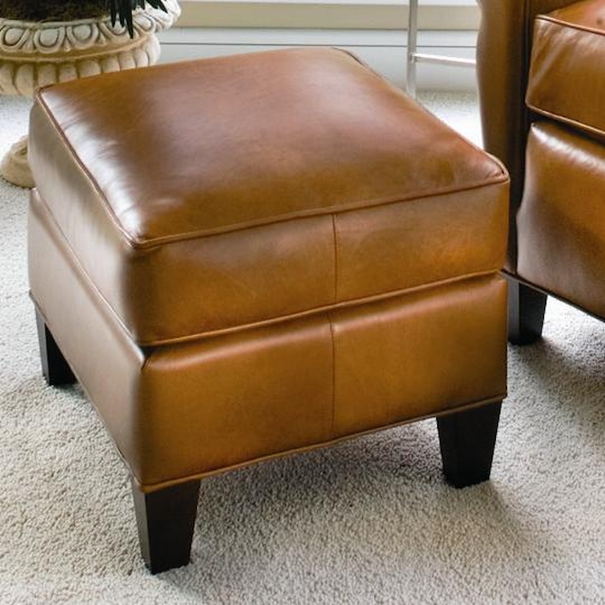 Smith Brothers 933 Upholstered Ottoman