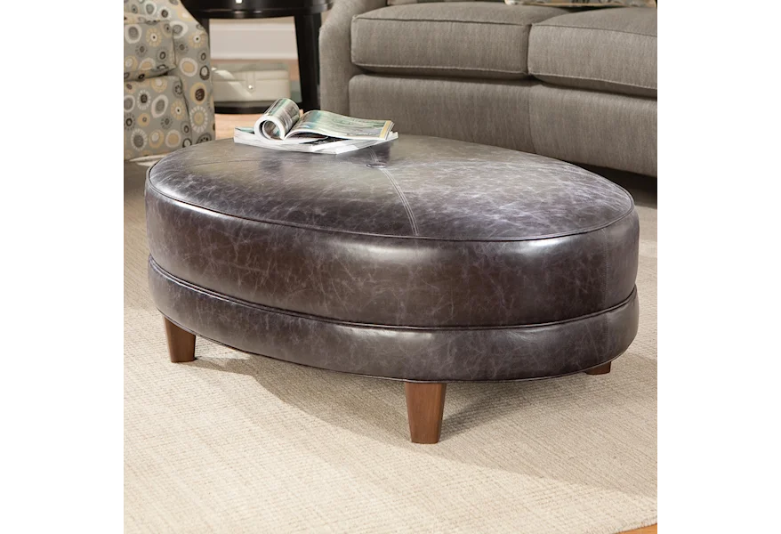 940 Cocktail Ottoman by Smith Brothers at Saugerties Furniture Mart