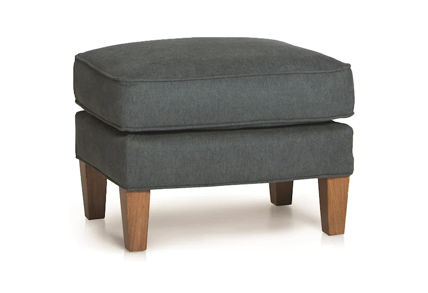 942 Contemporary Ottoman by Smith Brothers at Mueller Furniture