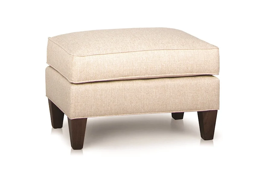 944 Upholstered Ottoman by Smith Brothers at Mueller Furniture