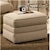 Smith Brothers Accent Chairs and Ottomans SB Ottoman with Casters