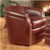 Smith Brothers Accent Chairs and Ottomans SB Barrel Swivel Chair with Rolled Arms