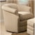 Smith Brothers Accent Chairs and Ottomans SB Barrel Swivel Chair with Rolled Arms