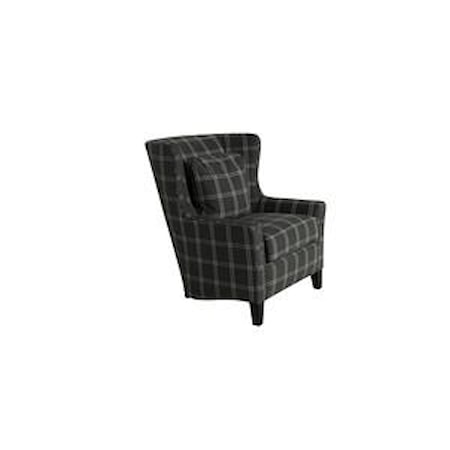 Upholstered Wingback Chair