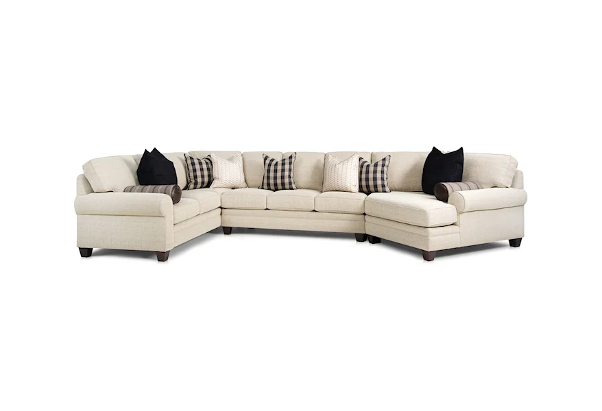 Build Your Own 5000 Series Customizable Sectional by Smith Brothers at Saugerties Furniture Mart