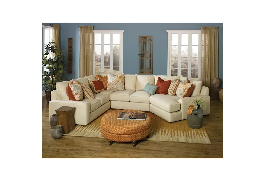 Build Your Own (8000 Series) Sectional Sofa by Smith Brothers at Westrich Furniture & Appliances