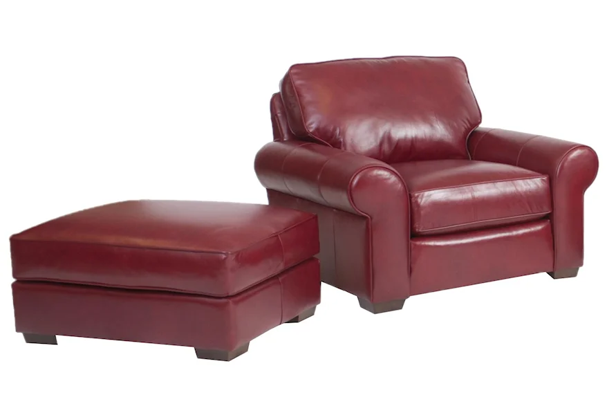 Build Your Own (8000 Series) Chair and Ottoman by Smith Brothers at Gill Brothers Furniture & Mattress