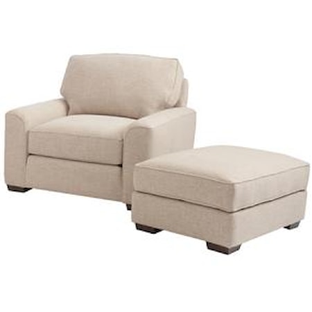 Chair and Ottoman