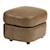 Smith Brothers Smith Brothers Contemporary Ottoman with Casters