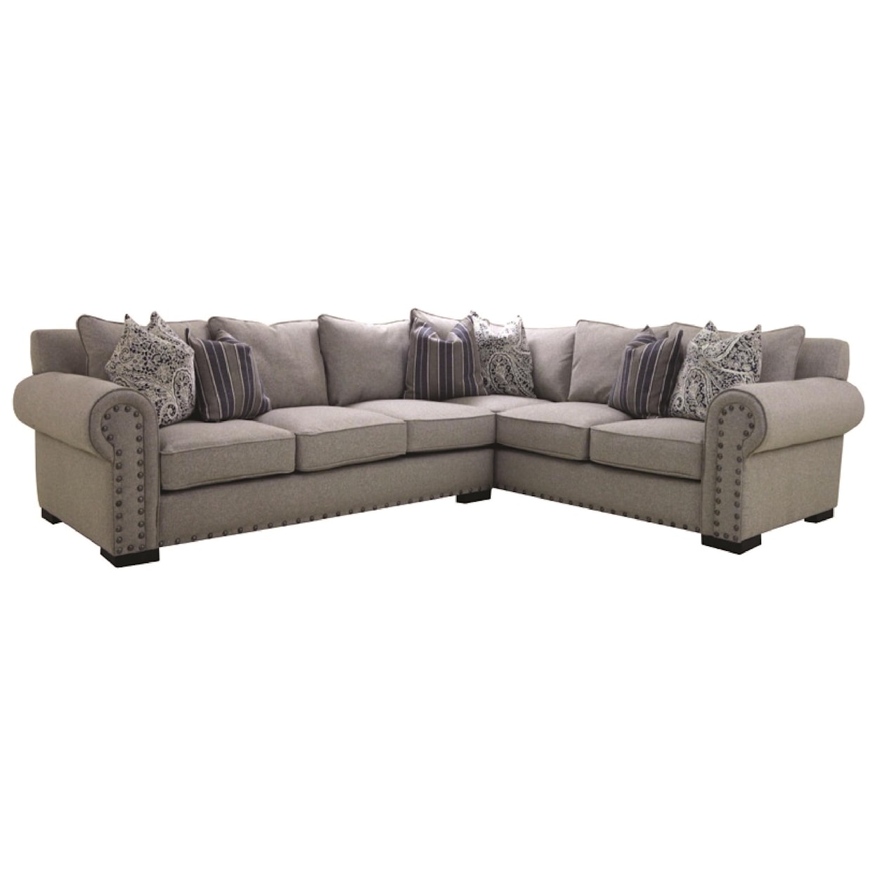 Sofamaster Fiona 2 PC Down Sectional