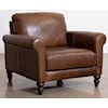 Soft Line 7474 Dallas Chestnut Chair