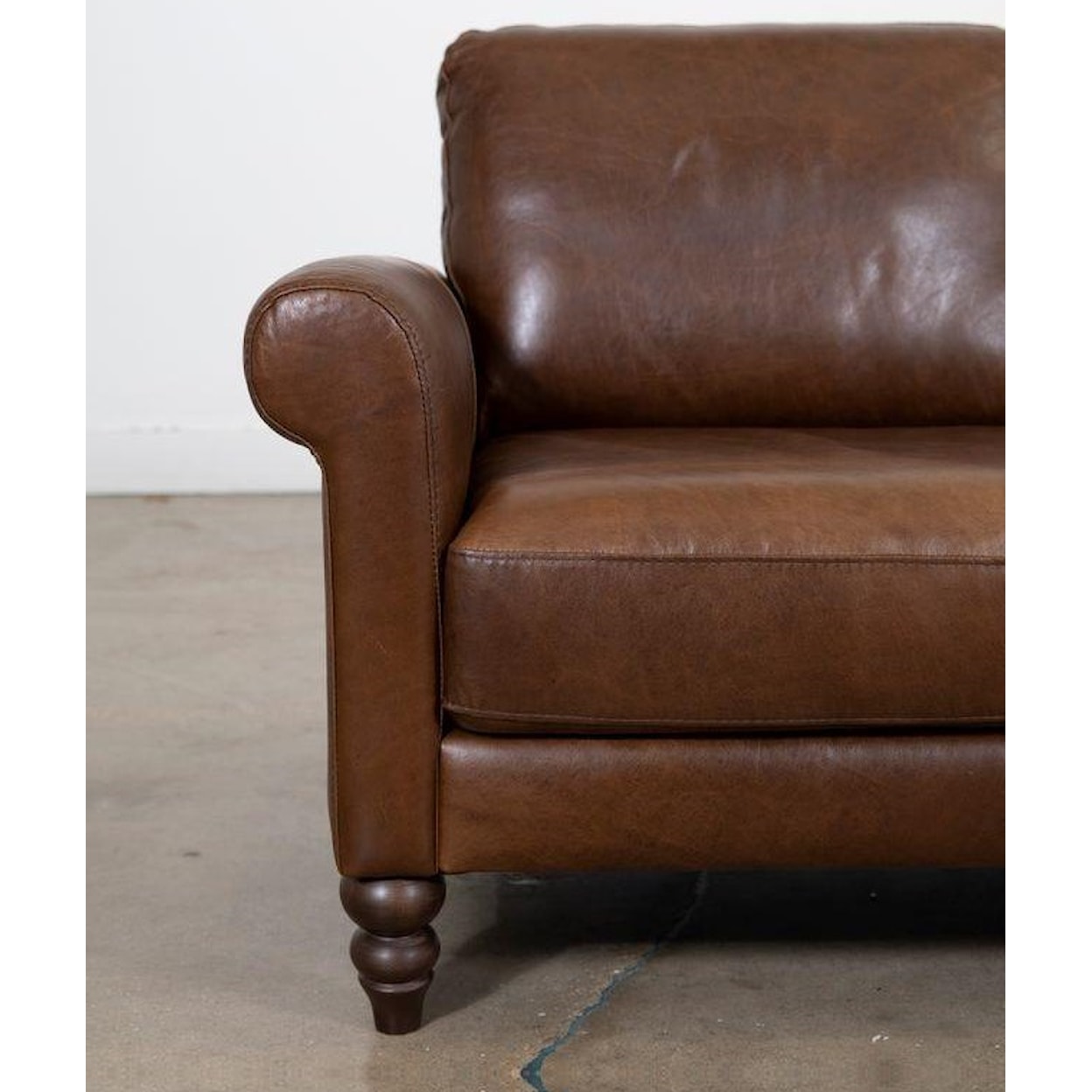 Soft Line 7474 Dallas Chestnut  Sofa