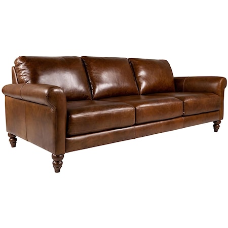 leather sofa