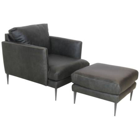 Chair and Ottoman