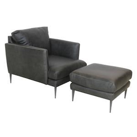 Chair and Ottoman