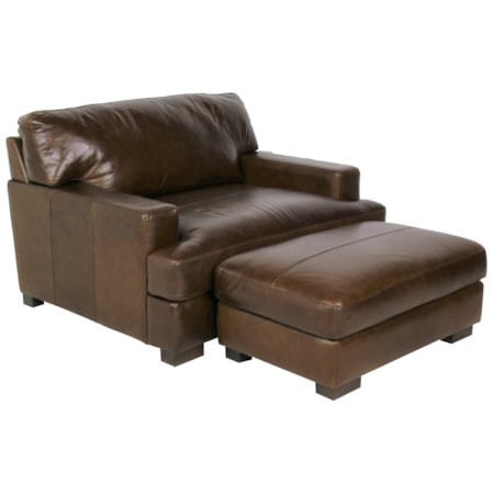 Chair & Ottoman
