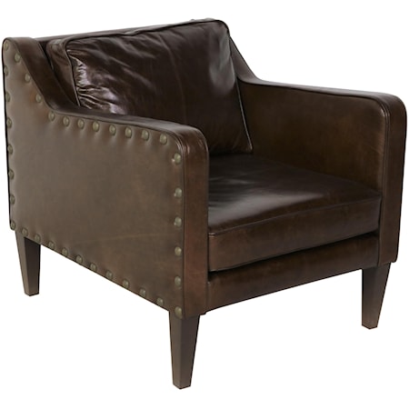 Italian Leather Chair