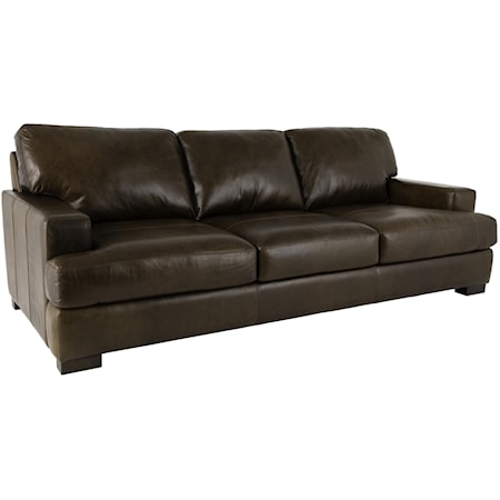 Full Italian Leather Sofa