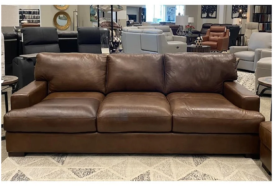 Piero Leather Sofa by Nicola Home at Belfort Furniture