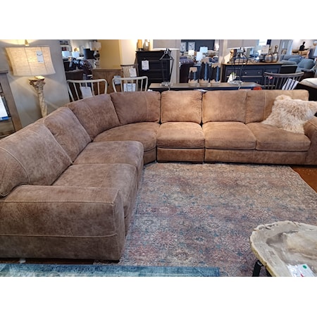 REGENCY LEATHER SECTIONAL