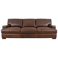 St Johns Top Grain Italian Leather Sofa