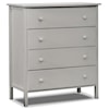 Sorelle Furniture Palisades Gray 3pc Baby's Room in a Box